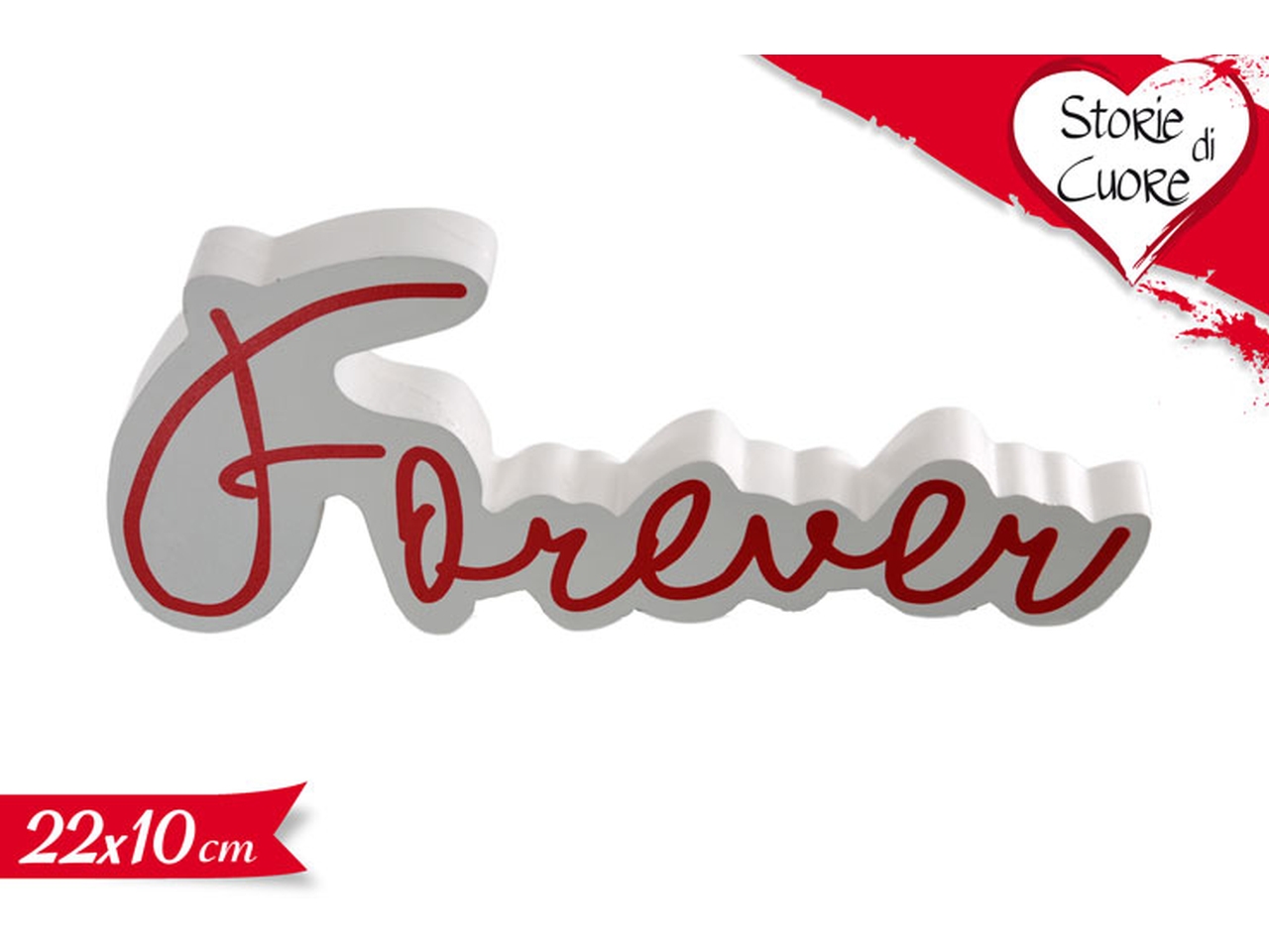 SCRITTA FOREVER 22X10CM 670154