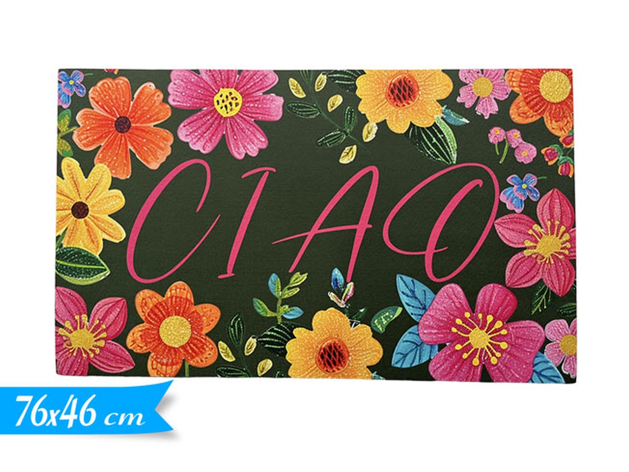 TAPPETO CON SCRITTA CIAO 76X46CM 873037