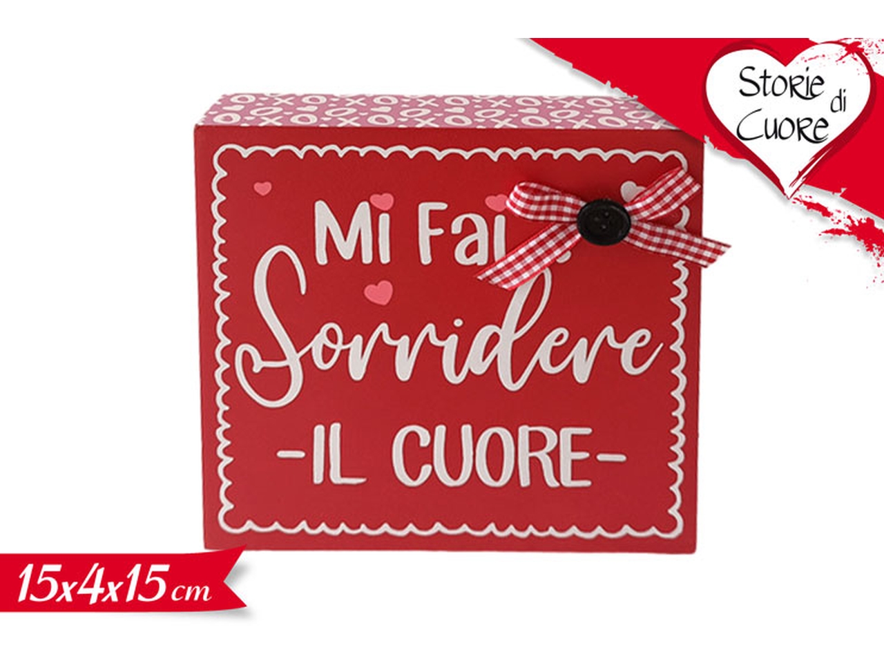 DECORAZIONE SAN VALENTINO15X4X15 873043