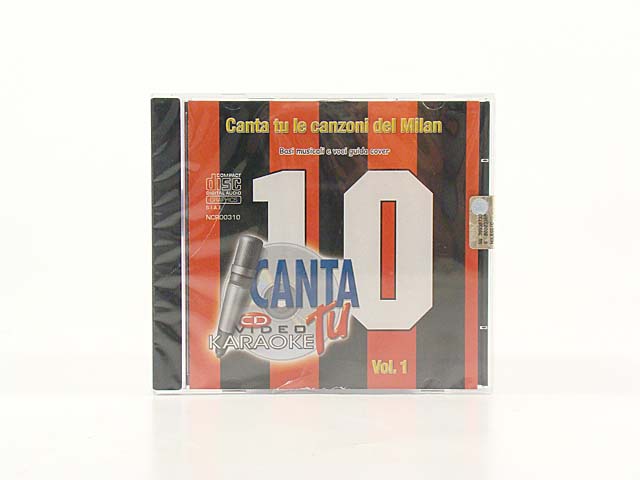 CANTA TU CD CANZONI MILAN NCR00310$
