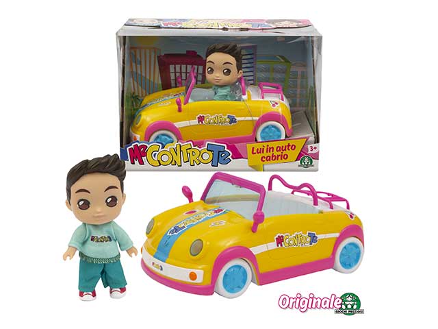 ME CONTRO TE DOLL 12cm  LUI IN AUTO CAB.MEC30000$