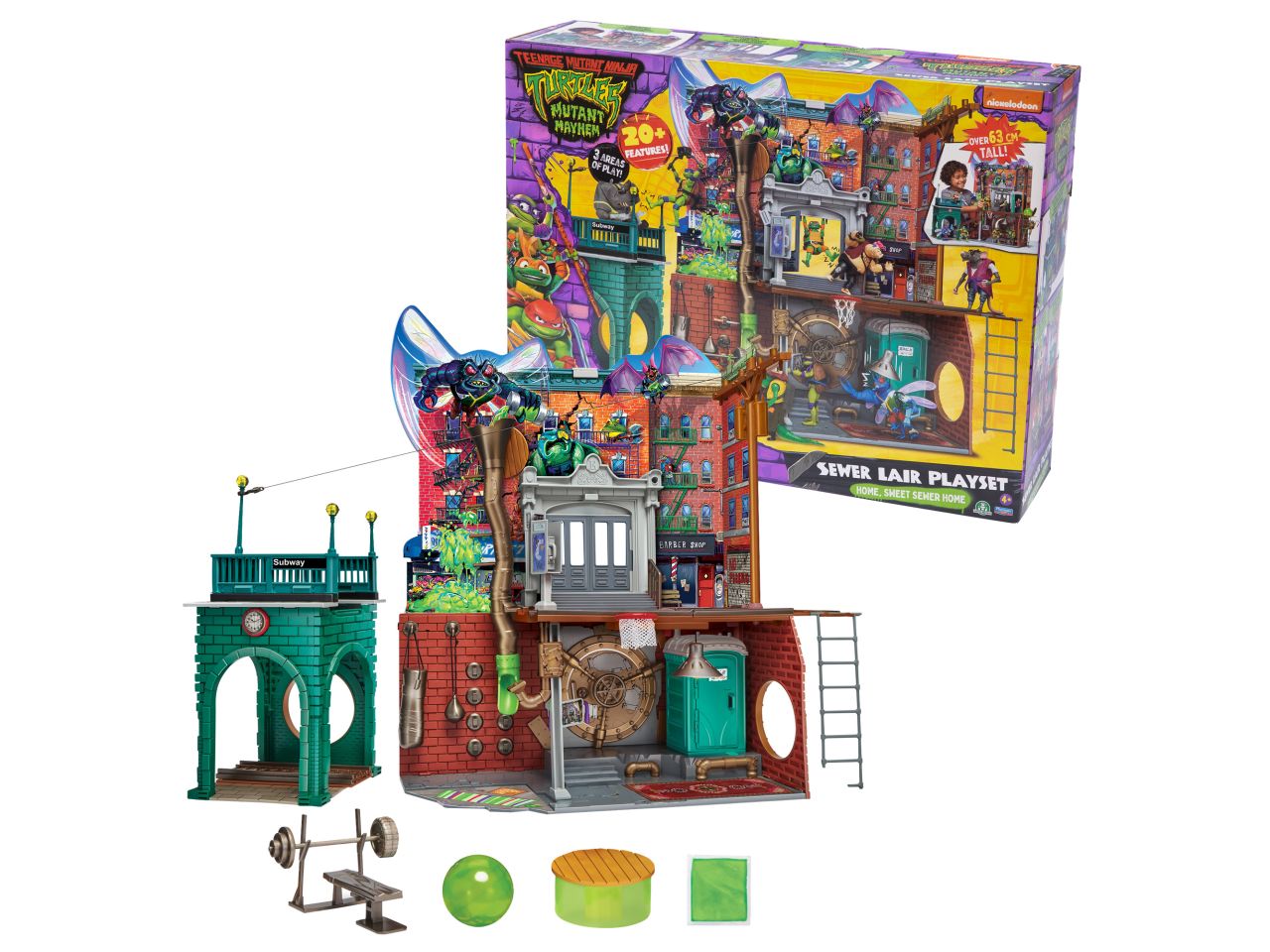 TURTLES PLAYSET TU802000 TURTLES PLAYSET TU802000