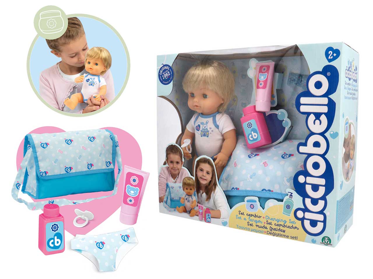 CICCIOBELLO SET CAMBIO 30CM CCBB4000
