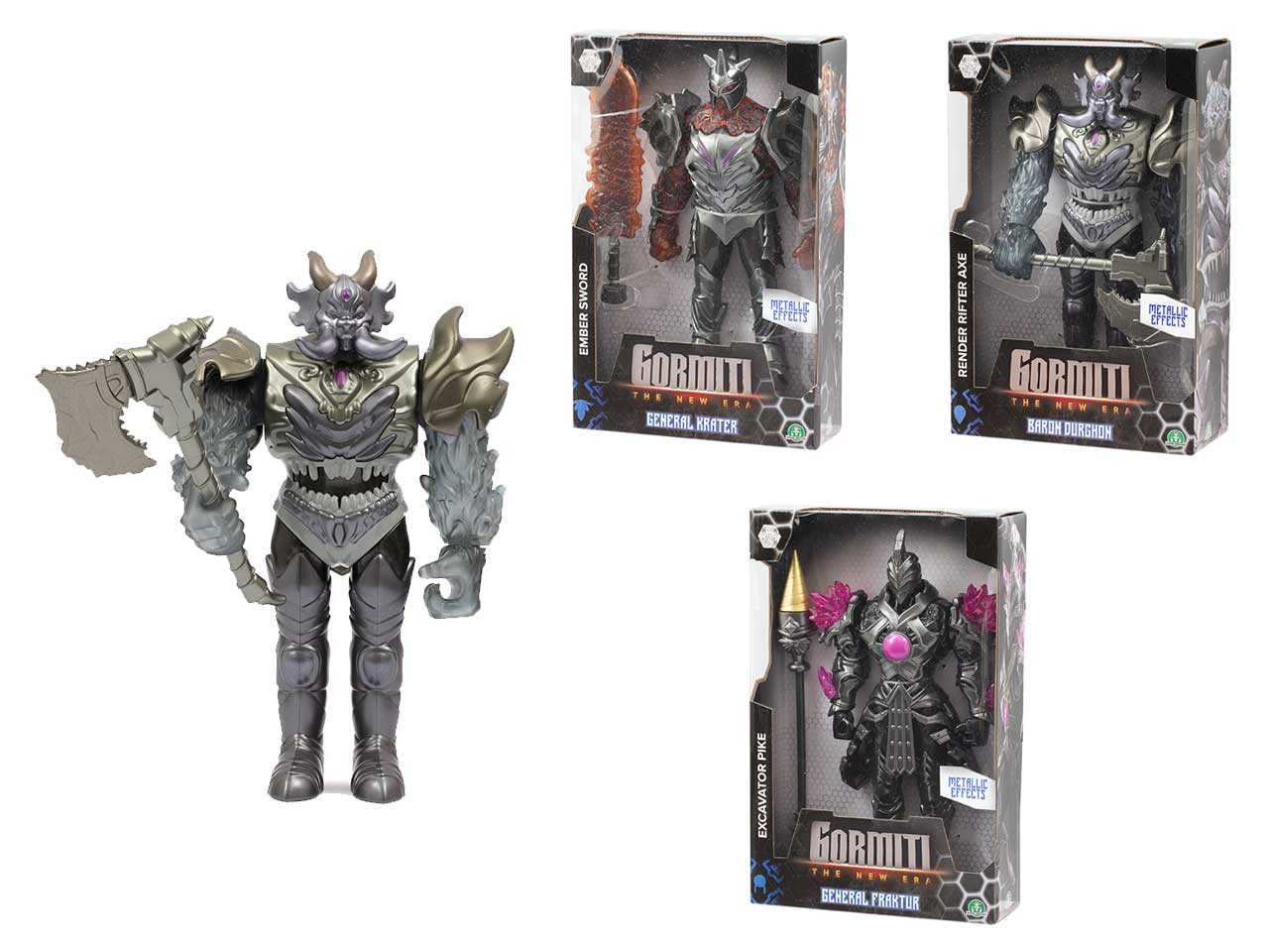 GORMITI NEW ERA VILLAINS C/aRMA 27CM GRV09401