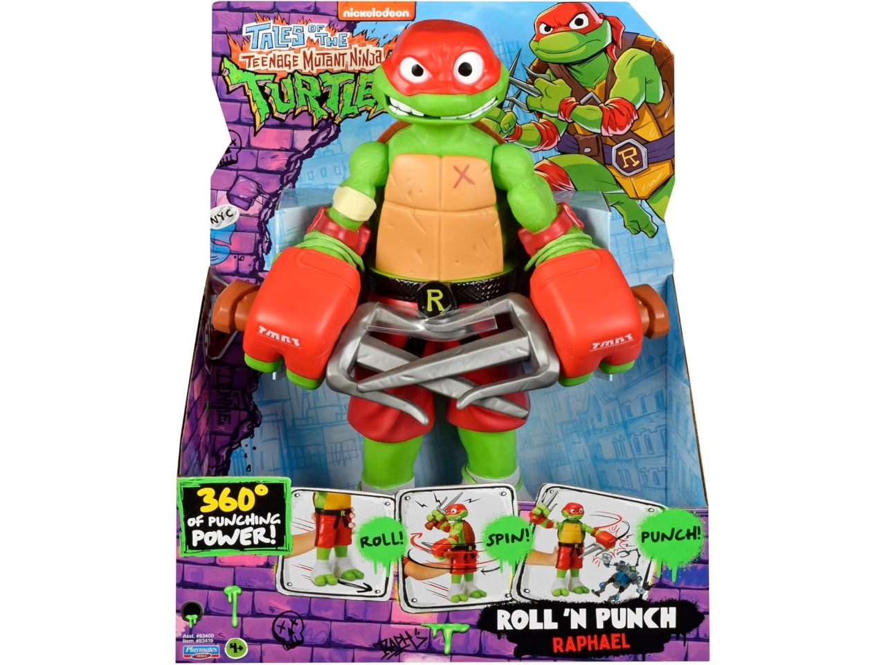 TURTLES PERS.ROLLING PUNCH RALPH TU844000 TURTLES PERS.ROLLING PUNCH RALPH TU844000