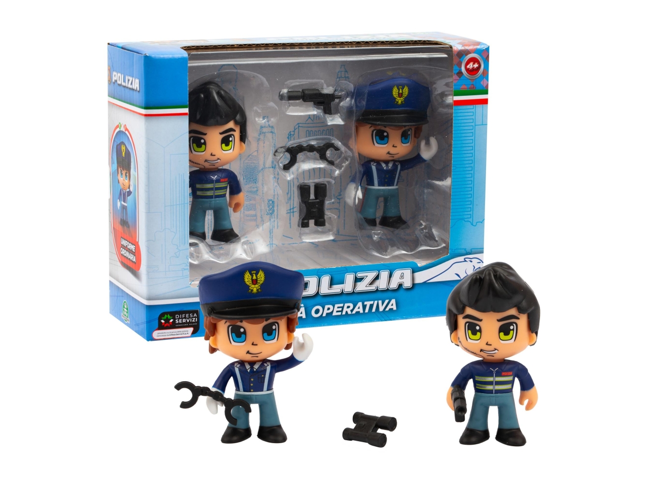 POLIZIA PACK 2 PERSONAGGI PL100000 POLIZIA PACK 2 PERSONAGGI PL100000
