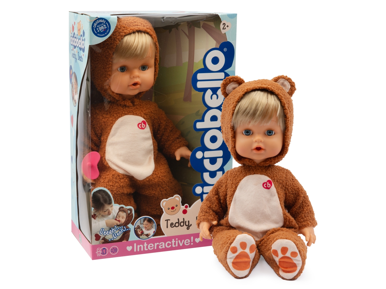 CICCIOBELLO TEDDY BEAR CCBF3000