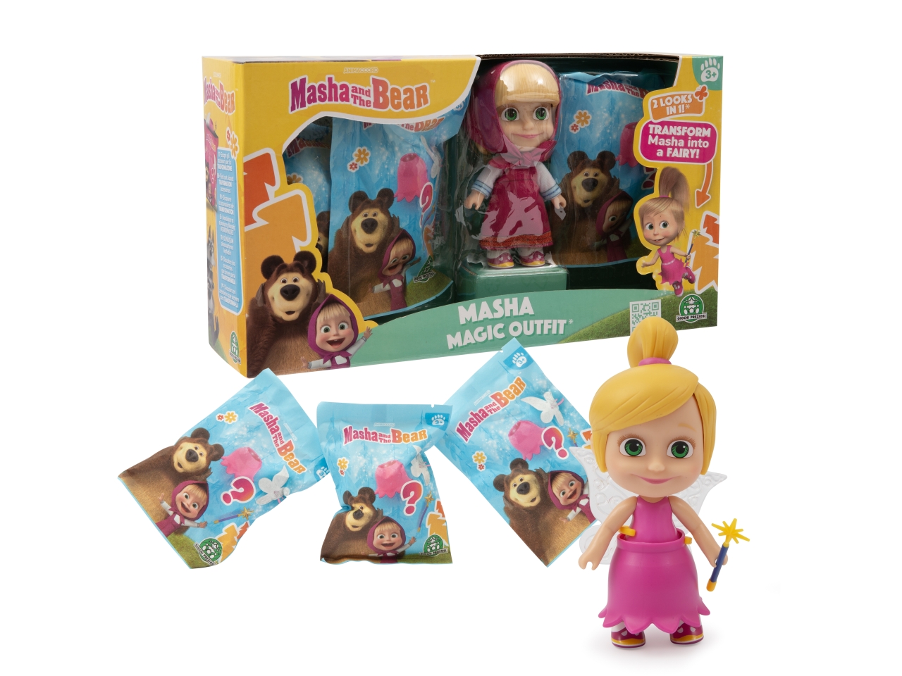 MASHA MAGIC OUTFIT DOLL MHA34000