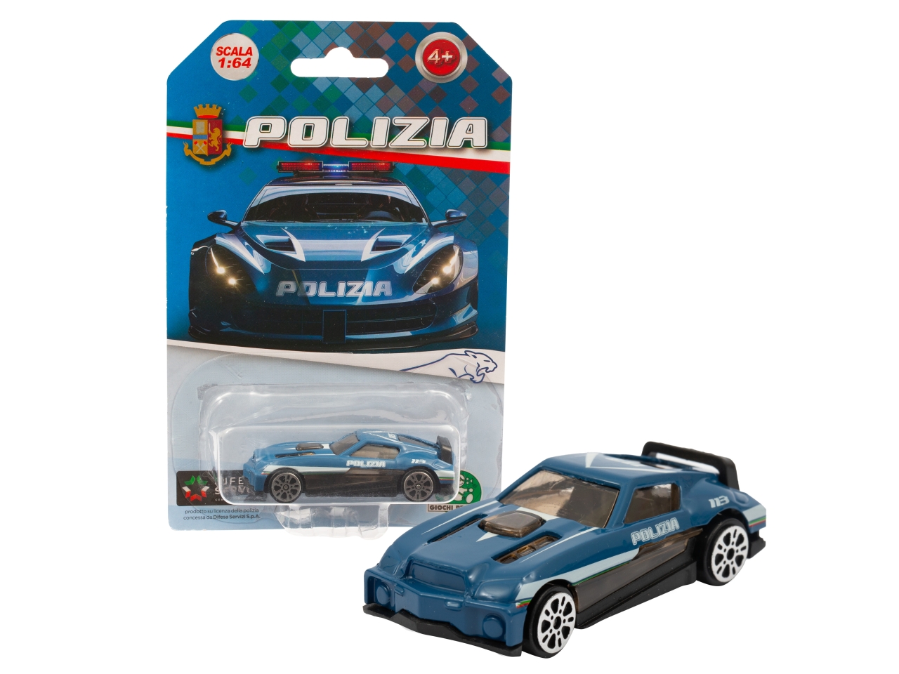 POLIZIA – DIE CAST 1:64 PL106000