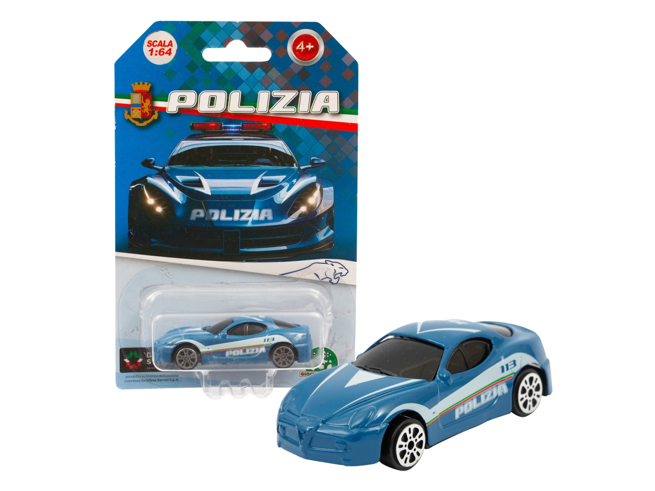 POLIZIA – DIE CAST 1:64 PL106400
