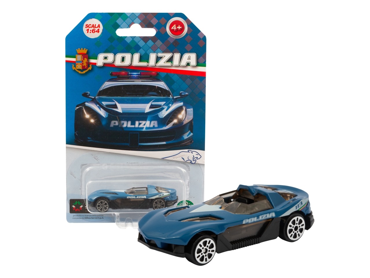POLIZIA – DIE CAST 1:64 PL106500