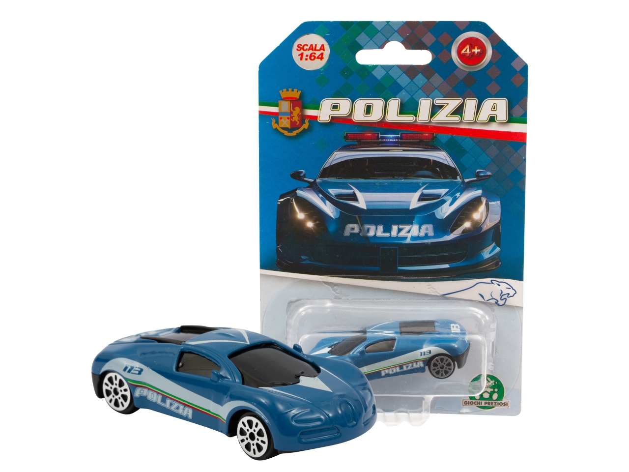 POLIZIA – DIE CAST 1:64 PL106600