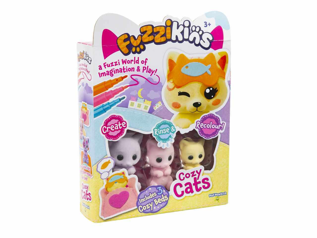 I COLORA CUCCIOLI KOZY CATS FUZ00007 $