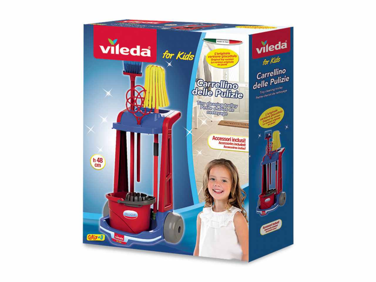 TROLLEY PULIZIA VILEDA IAM01200