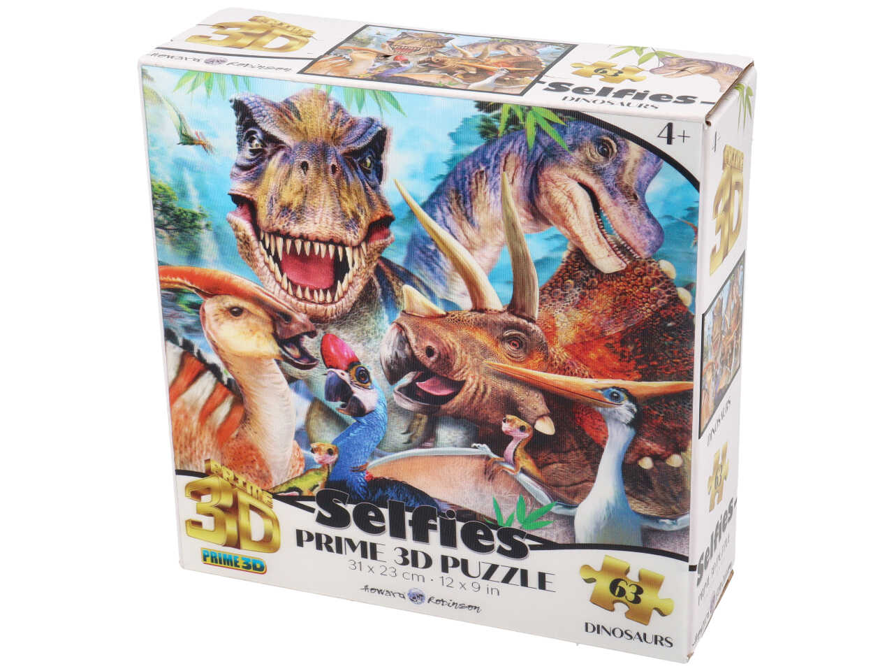 PUZZLE 48PZ DINOSAUR SELFIE
