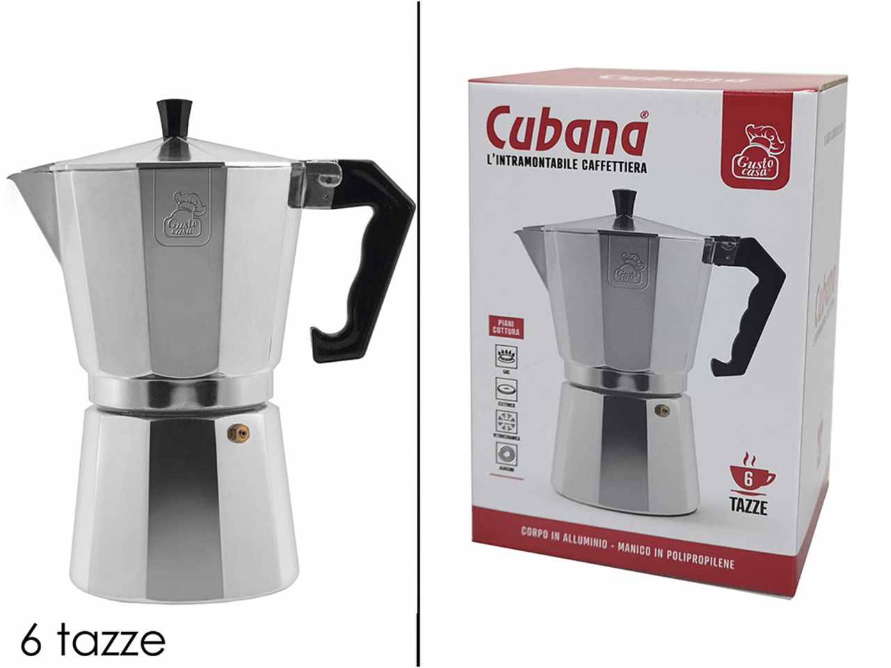 CAFFETTIERA CUBANA 6tz 726302 CAFFETTIERA CUBANA 6tz 726302