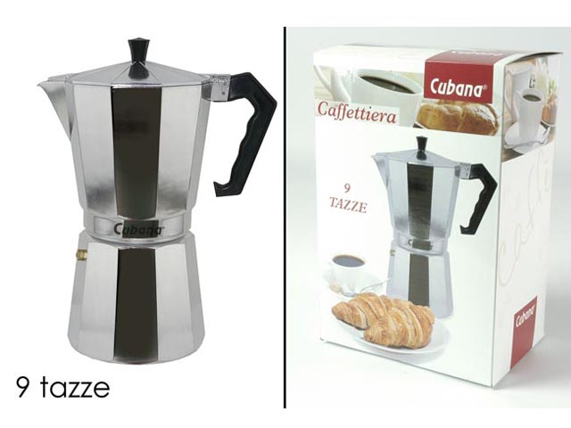 CAFFETTIERA CUBANA 9 TAZZE 726303 CAFFETTIERA CUBANA 9 TAZZE 726303