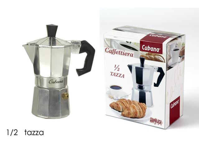 CAFFETTIERA CUBANA 1/2 TAZZA  72630