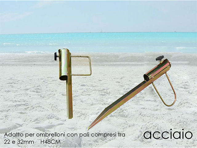 SUPPORTO PER OMBRELLONE ACCIAIO 779797 SUPPORTO PER OMBRELLONE ACCIAIO 779797