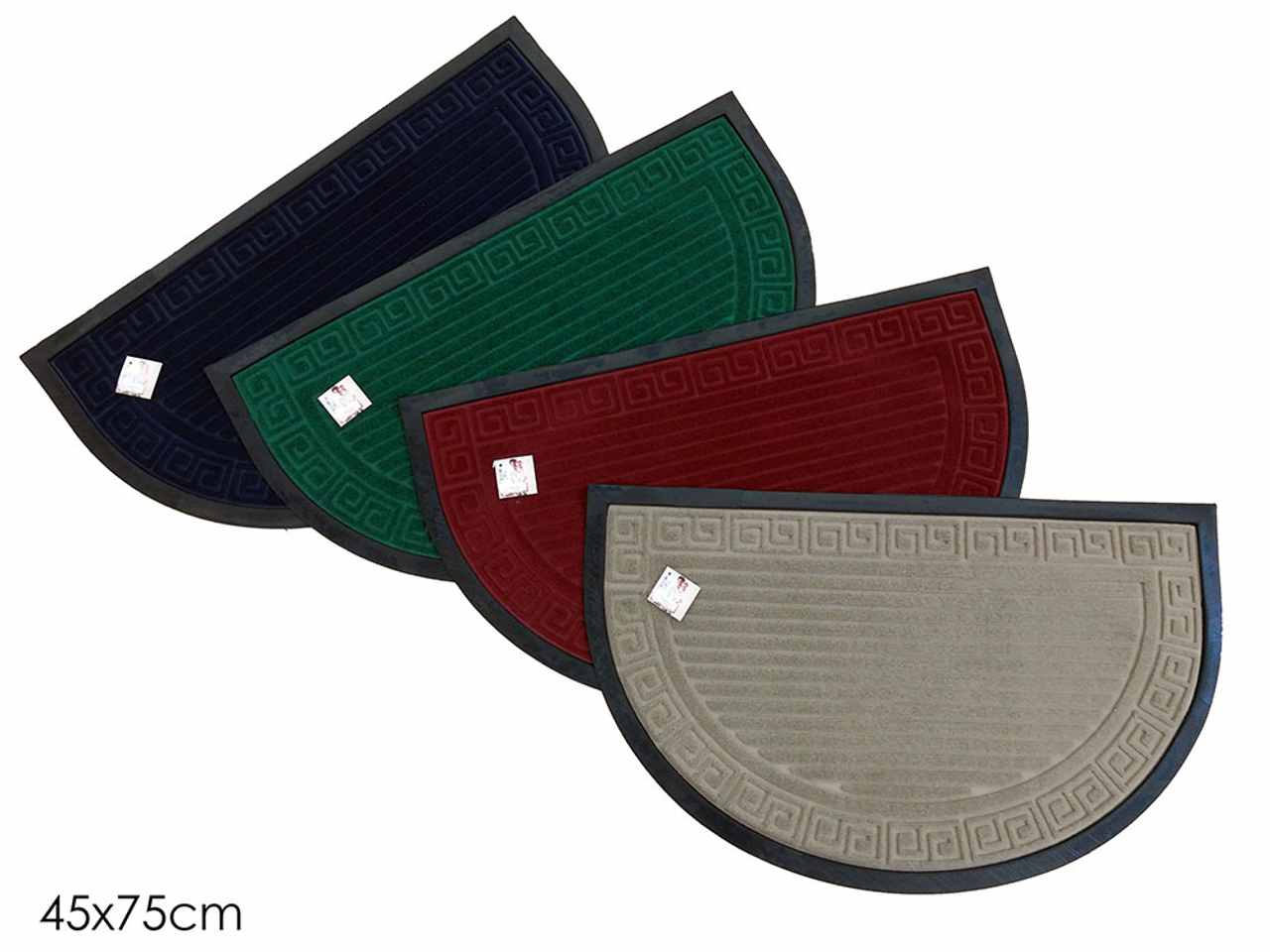 TAPPETO MEZZALUNA 45X75CM 4 ASS. 850106 TAPPETO MEZZALUNA 45X75CM 4 ASS. 850106