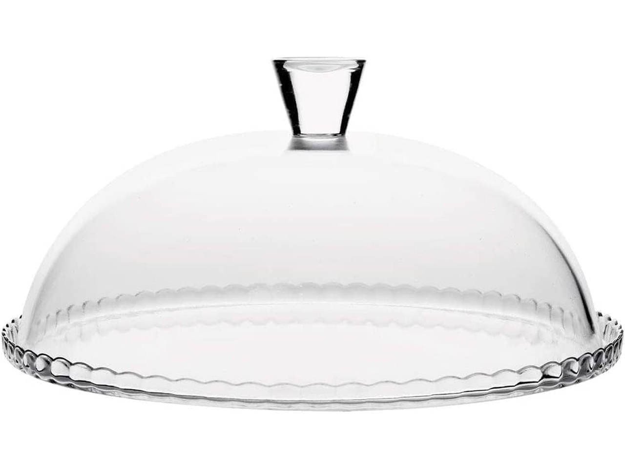 PIATTO VETRO C/CAMPANA D.33XH.16CM 950932