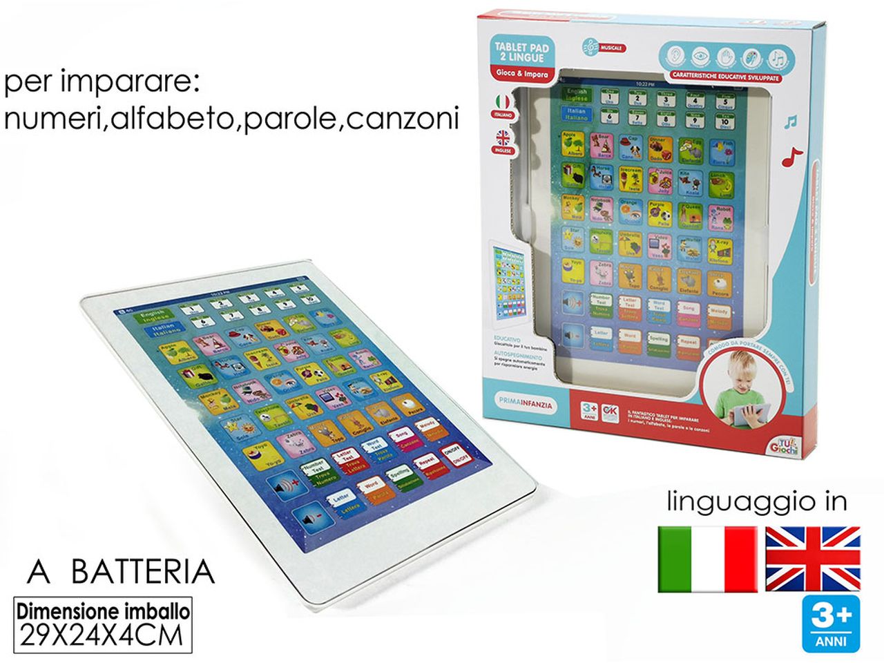 TABLET PAD 2 LINGUE 122242 TABLET PAD 2 LINGUE 122242