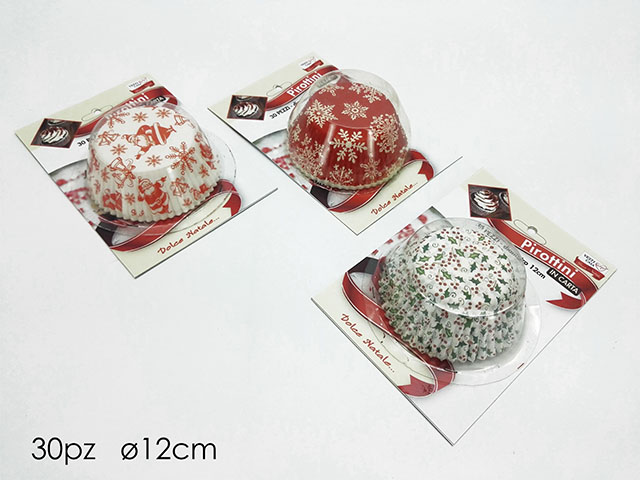 PIROTTINI NATALIZI 30PZ 6ASS. 586966