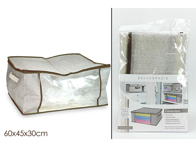 CONTENITORE SALVASPAZIO C/ZIP 606240 CONTENITORE SALVASPAZIO C/ZIP 606240