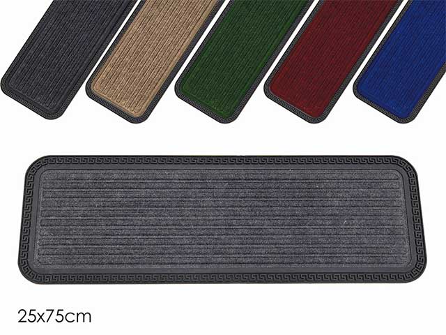 TAPPETO SCAL. C/STR. 25X75 4ASS. 840500