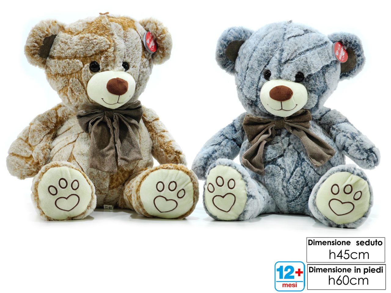 PELUCHE MORBIDOSI ORSO H.45CM DI 721721