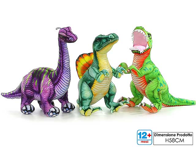 MORBIDOSI DINOSAURO H58cm 721748
