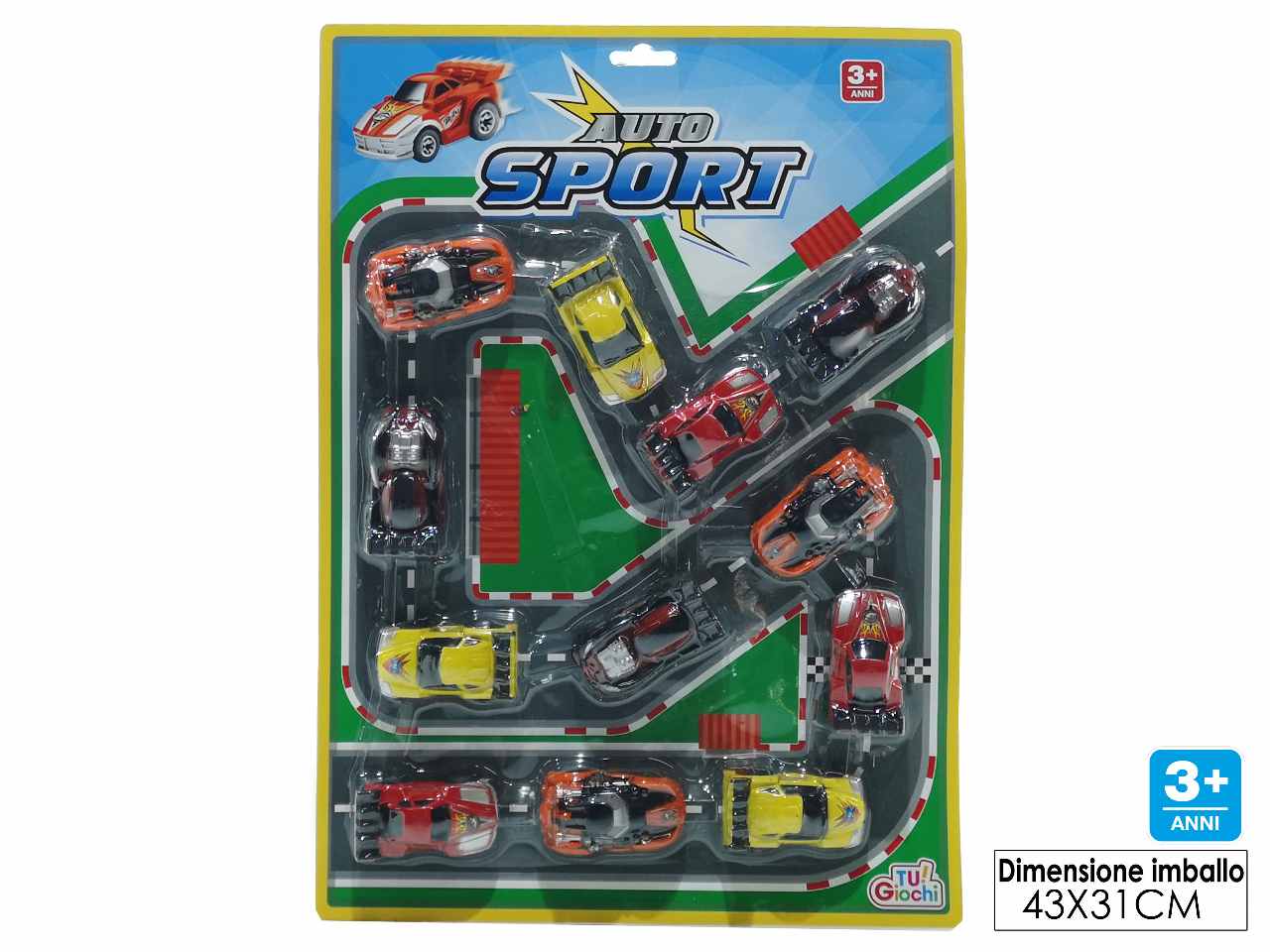 AUTO SPORT – SET 12 AUTO DA CORS 103061