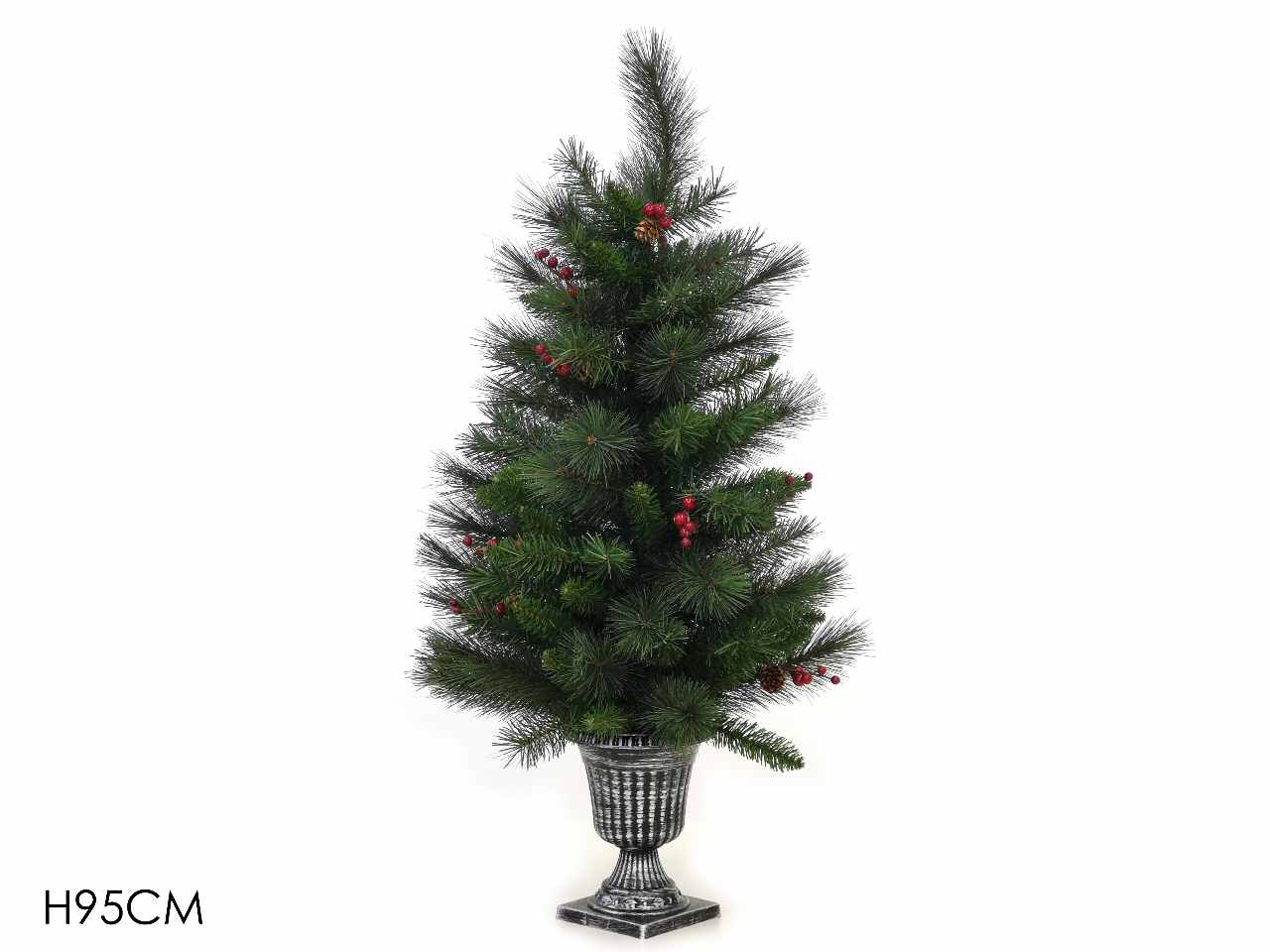 ALBERO 95CM / 115 RAMI CON PIGNE 494613