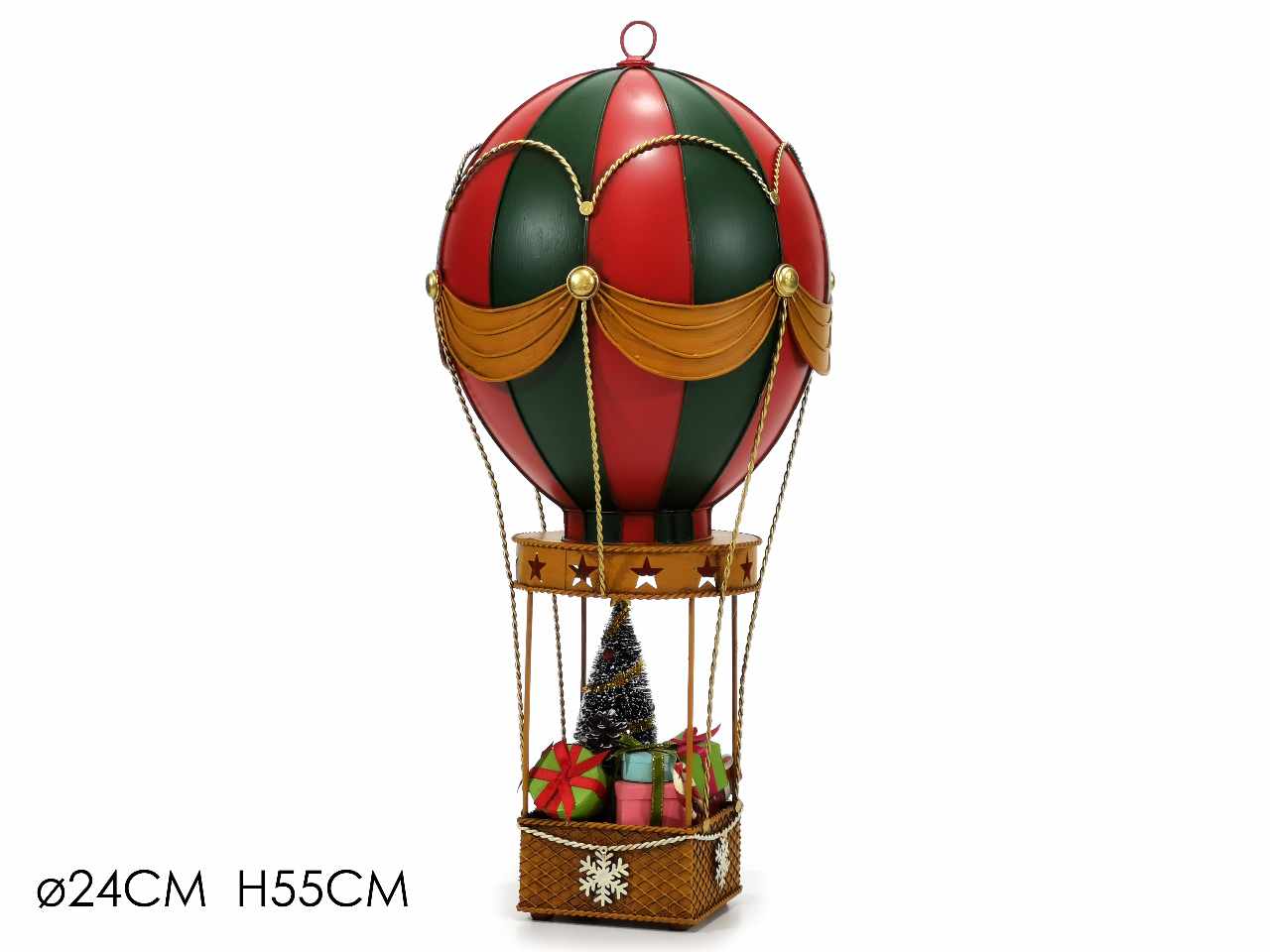 PENDENTE MONGOLFIERA CON DECORAZ 477606