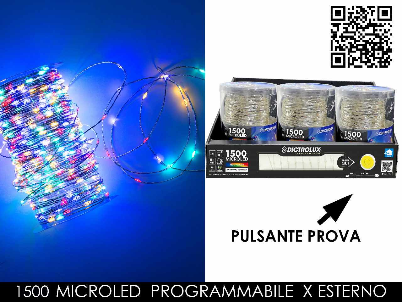 CATENA LUMINOSA 1500 MICROLED MU 405887