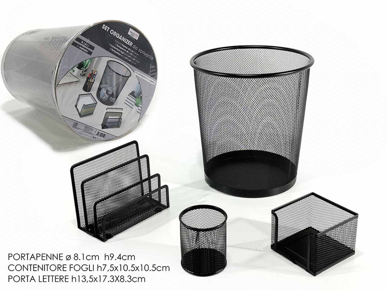 SET ORGANIZER UFFICIO 4 PEZZI 2 540502