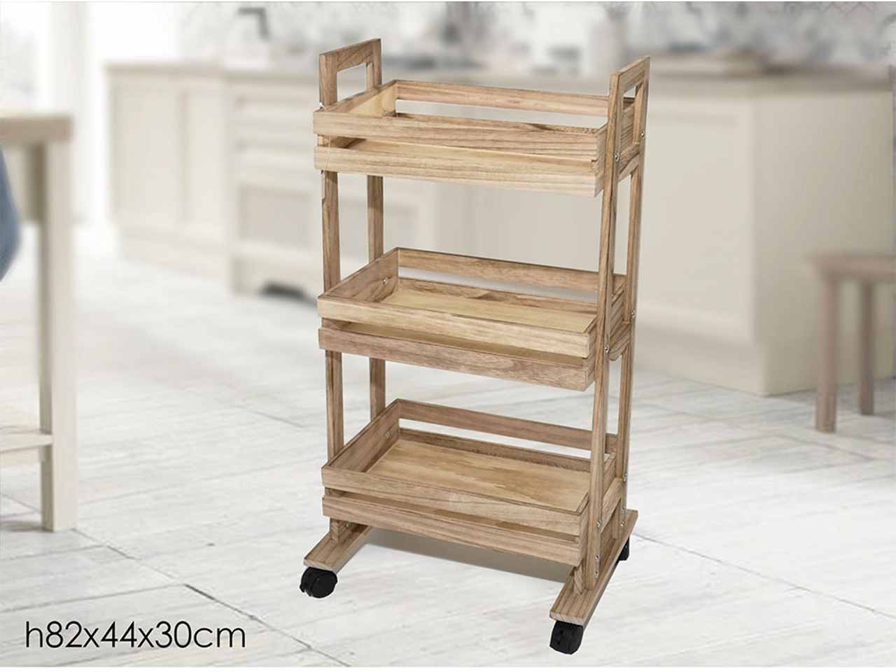 CARRELLO 3 RIPIANI CON MANICI 44 602802