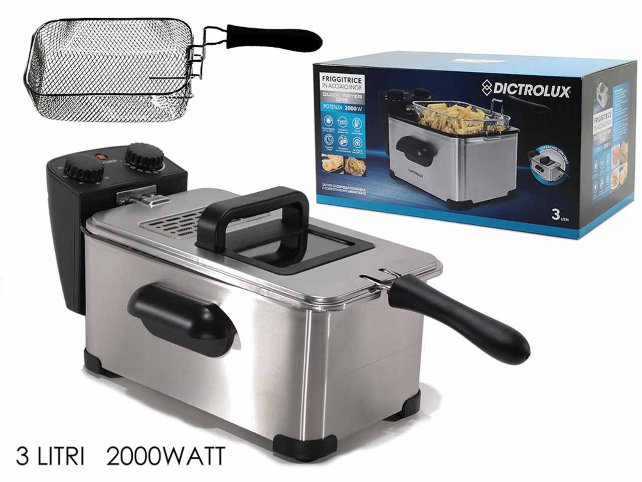 FRIGGITRICE QUICK FRYER ONE 3LT 586107
