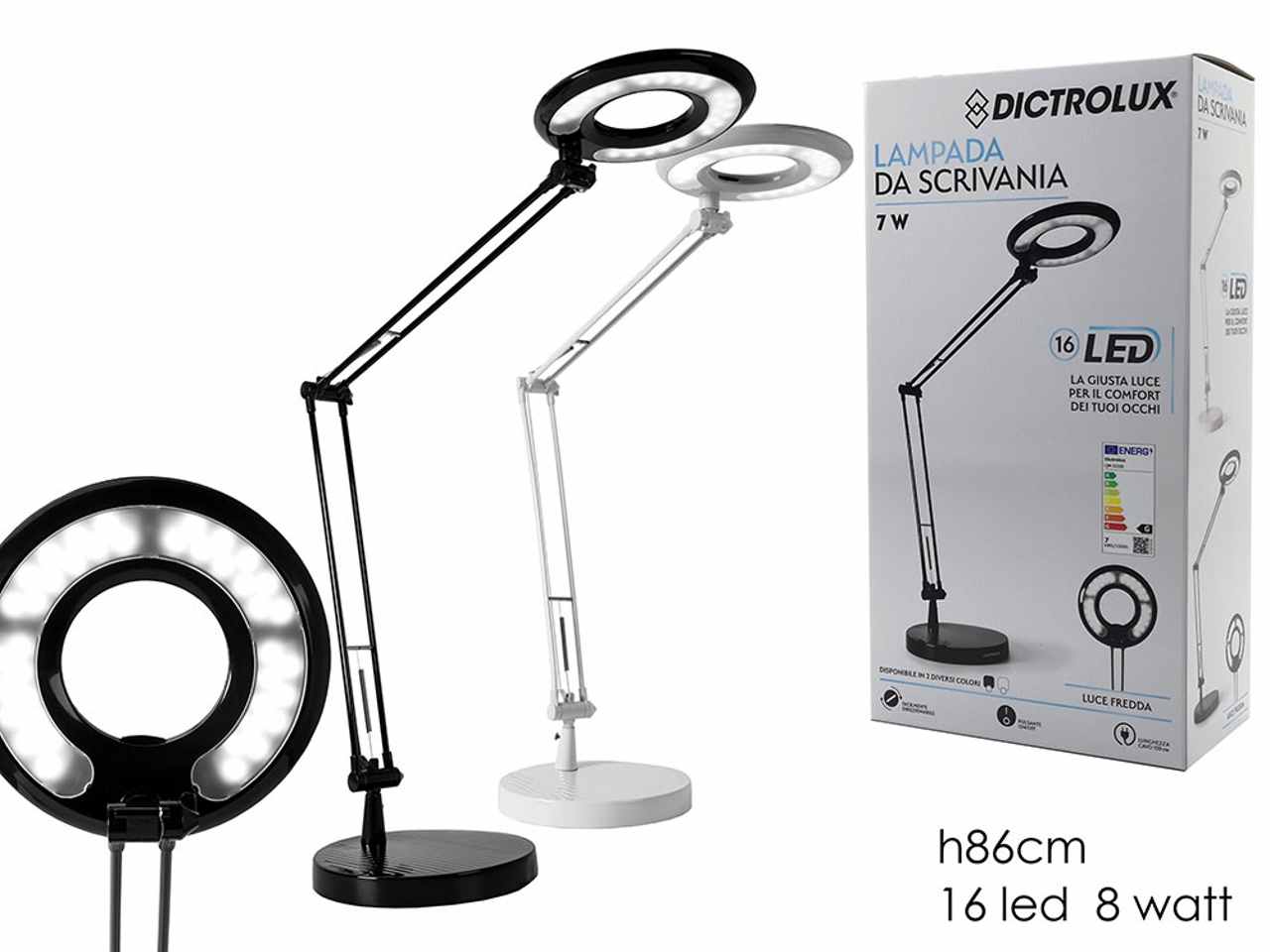 LAMPADA CON 40 LED H86CM 2 ASSOR 783240