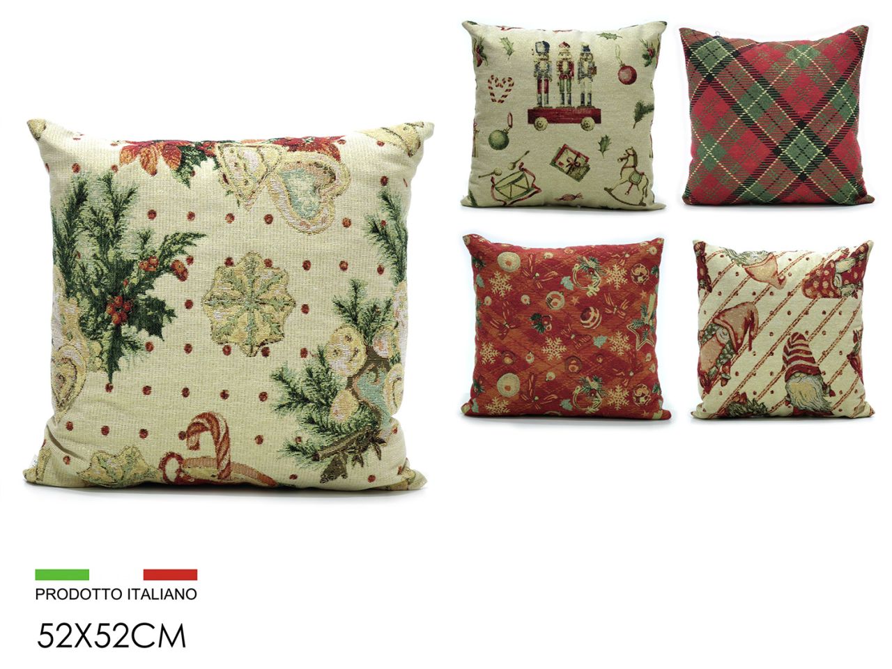 CUSCINO NAT. GOBELIN 52X52CM 991443A