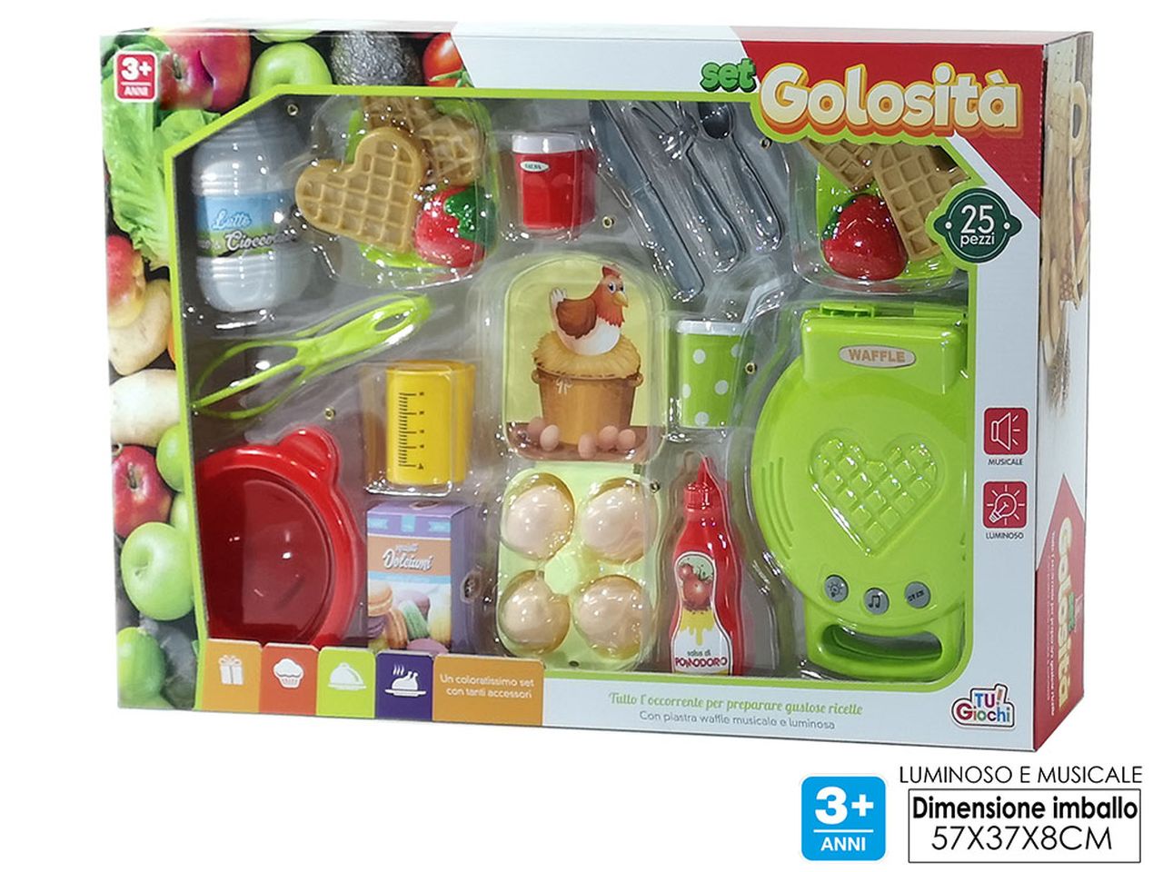 ACCESSORI CUCINA CON LUCE, MUSIC 100546