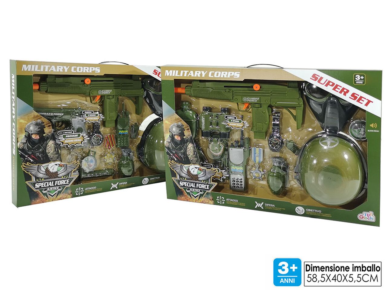 SUPER SET SPECIAL FORCE TRY-ME C 101586