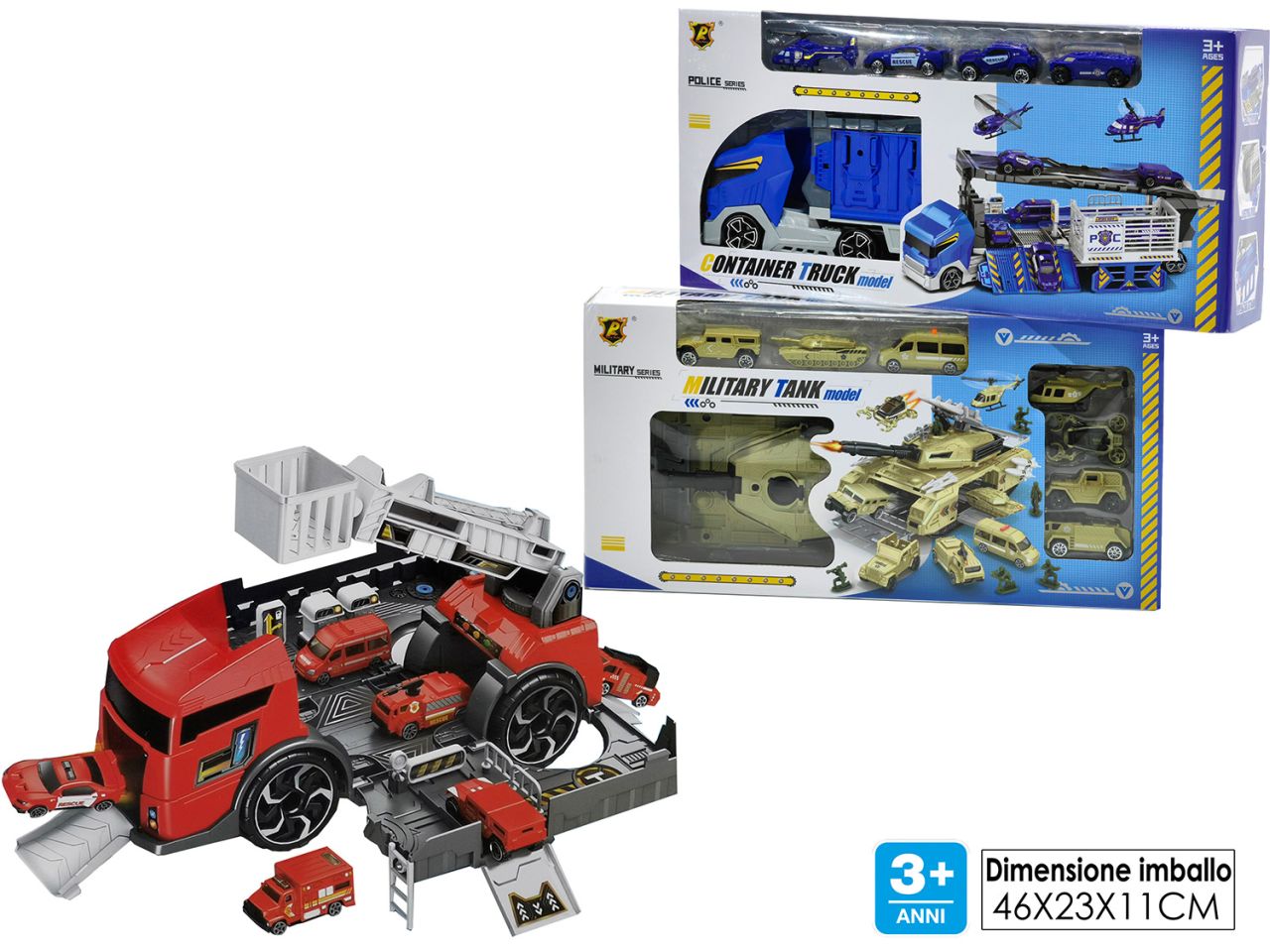CAMION CON PARCHEGGIO 2 IN 1 DIS 114068