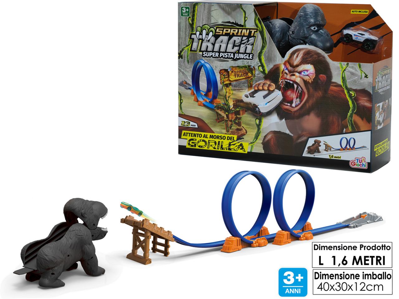 SUPER PISTA PISTA JUNGLE 1,6METR 114093