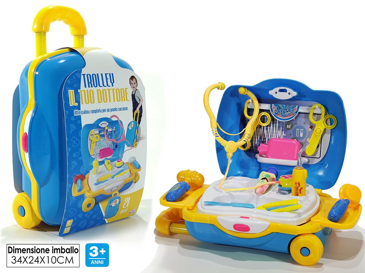 TROLLEY IL TUO DOTTORE 34X24X10C 115152