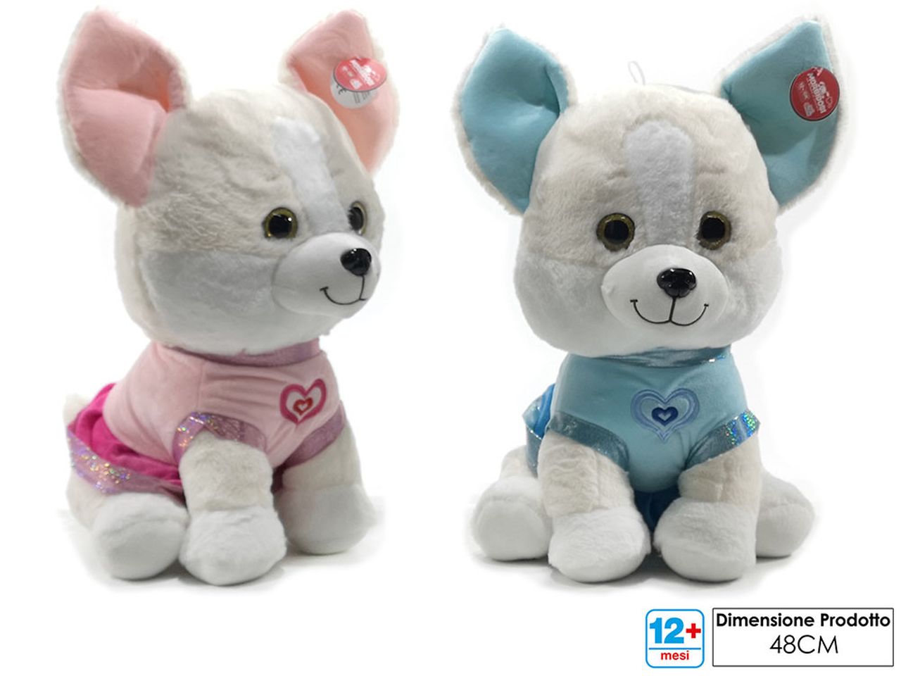 PELUCHE MORBIDOSI CAGNOLINO H.48 721737