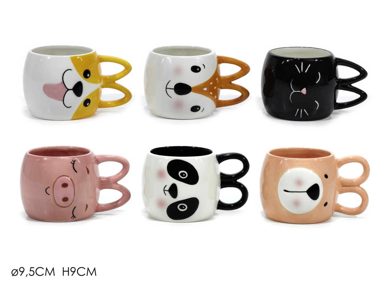 TAZZA ANIMALI 49CL IN 6 ASS 508600