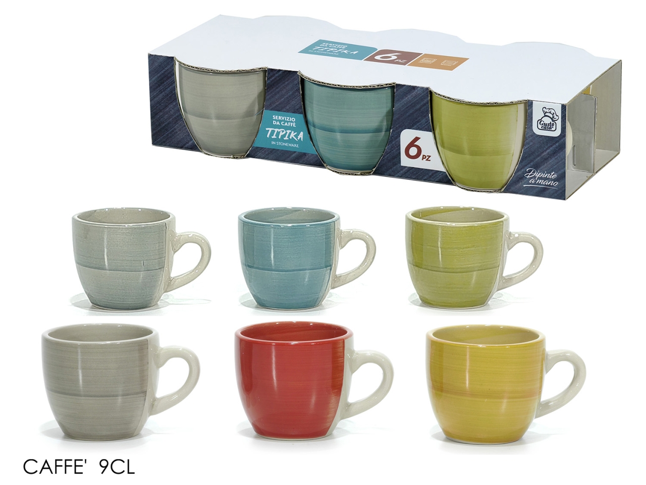 BOX 6 TAZZINE CAFFE’ 9CL ASS 527880