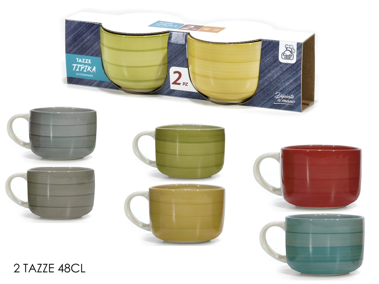 BOX 2 TAZZONI 48CL ASSORTITI 527882