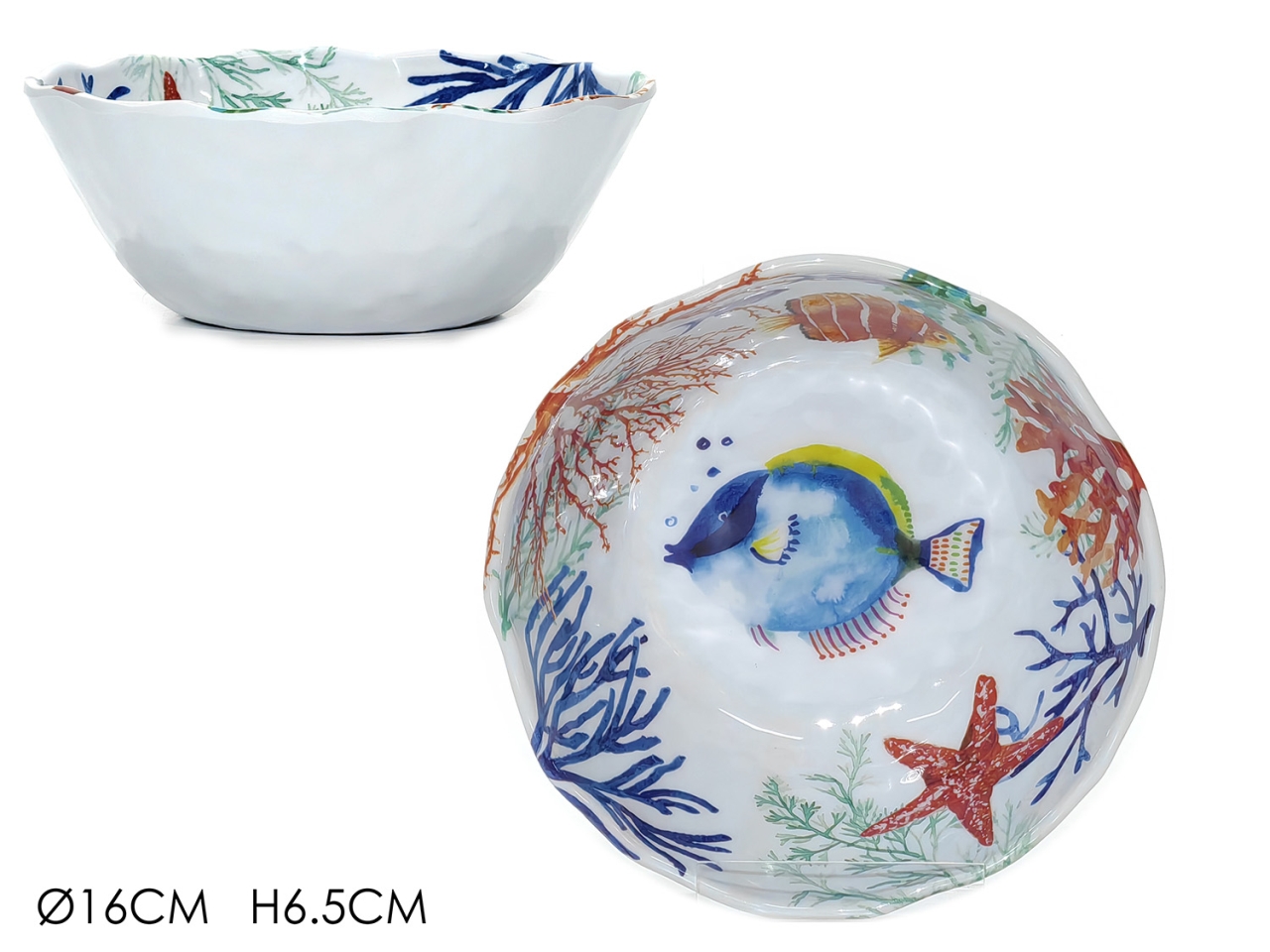 COPPETTA 16X6,5 DECORAZI. MARINO 610504